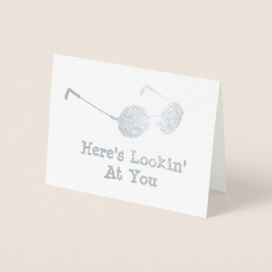 Rundbrille - Hier sehen Sie Ihre Spektren Folienkarte (Vorderseite)