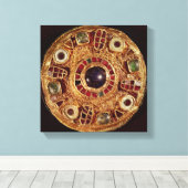 Rundbrot Leinwanddruck (Insitu (Holzboden))