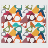 Runddreiecke Geschenkpapier (Flach)