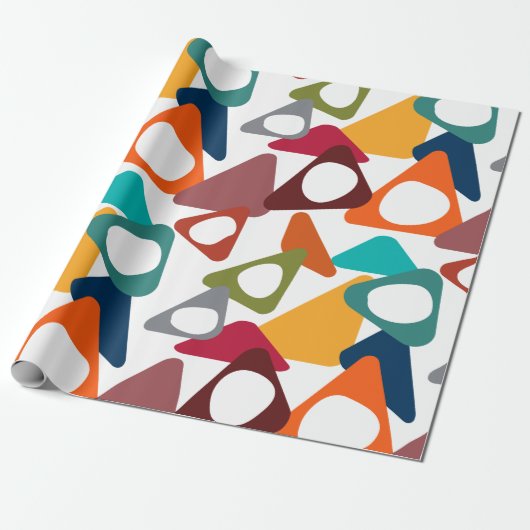 Runddreiecke Geschenkpapier (Ungerollt)