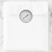 Runddruckmessgerät für Wählkleber Runder Aufkleber (Tasche)