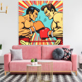 Runde 12 leinwanddruck (Insitu (Wohnzimmer))