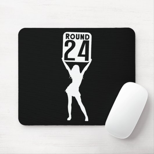 Runde 24 mousepad (Mit Mouse)