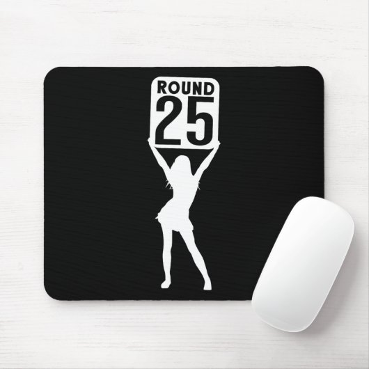 Runde 25 mousepad (Mit Mouse)