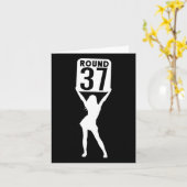 Runde 37 karte (Gelbe Blume)