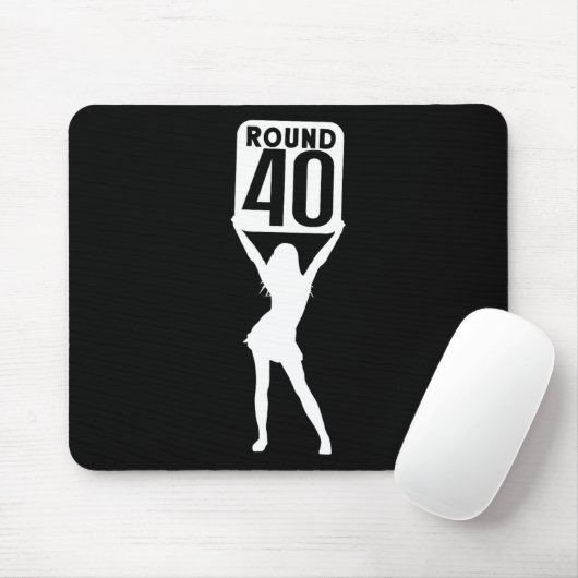 Runde 40 mousepad (Mit Mouse)