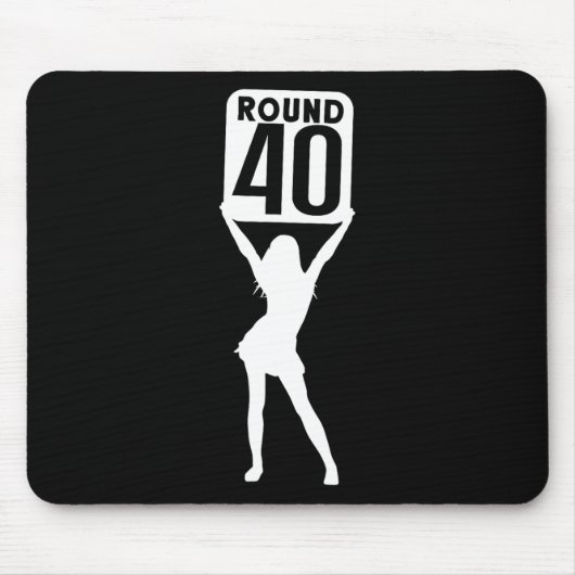 Runde 40 mousepad (Vorne)