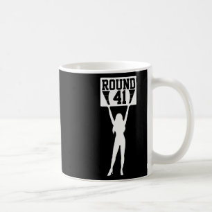 Runde 41 Jahre alter Boxer Tag 41. Geburtstag Boxe Kaffeetasse