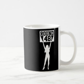 Runde 48 Jahre alter Boxer Tag 48. Geburtstag Boxe Kaffeetasse