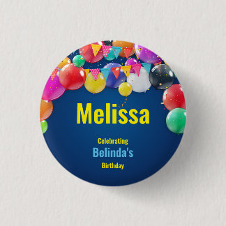Runde Abzeichen für Kinder Geburtstagsparty Button