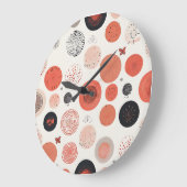 Runde Acryllenhalterung Große Wanduhr (Winkel)