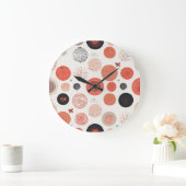 Runde Acryllenhalterung Große Wanduhr (Zuhause)