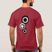 RUNDE AN! Fahrrad T-Shirt (Rückseite)