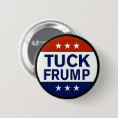 Runde Anti Trump Tuck Frump Button (Vorne & Hinten)