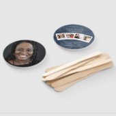 Runde Beerdigung Programm Fan Classic & Soft Fächer (Non-assembled)