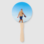 Runde Beerdigung Programm Fan Spirituell & trösten Fächer (Vorderseite)