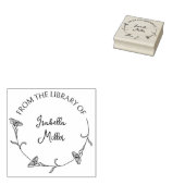 Runde Blume für einfaches Skript Gummistempel (Stempel)