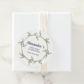 Runde Blumenmarke - Kundenspezifische Kommunion da Geschenkanhänger (Beispiel)