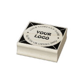 Runde Briefmarke für Ihr Unternehmen erstellen Gummistempel (Stempel)