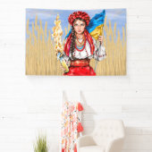 Runde C der ukrainischen Girl Fighting for Freedom Banner (InSitu)