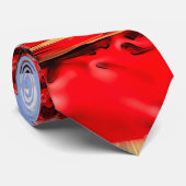 Runde C der ukrainischen Girl Fighting for Freedom Krawatte (Gerollt)