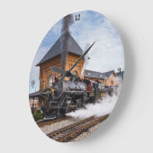 Runde der 630-Mauer-Uhr im Süden Große Wanduhr (Winkel)