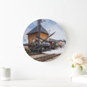 Runde der 630-Mauer-Uhr im Süden Große Wanduhr (Zuhause)