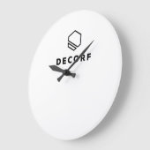 Runde der Acrylmauer (groß) Große Wanduhr (Winkel)