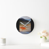 Runde der Acrylmauer (Mittel) 14 Runde Wanduhr (Zuhause)