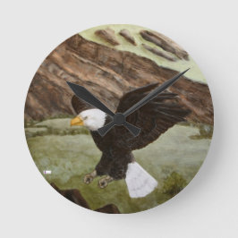 Runde der Acrylmauer (Mittel) 18 Runde Wanduhr