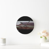 Runde der Acrylmauer (Mittel) 5 Runde Wanduhr (Zuhause)