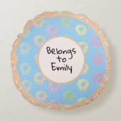 Runde Donut Touch Kissen (Vorderseite)