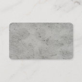 Runde Ecke Grau Mauer Beruflich Visitenkarte (Rückseite)