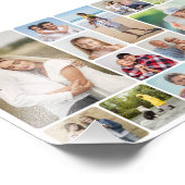 Runde Ecken 12 Foto Collage Foto Erweiterung (Ecke)