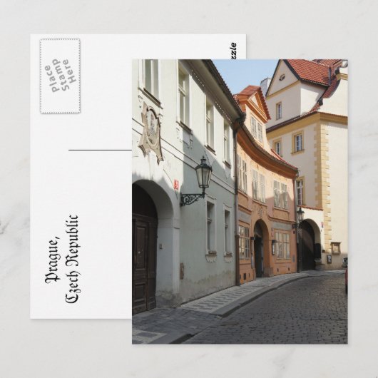 Runde Ecken Postkarte (Vorne/Hinten)