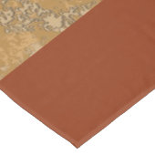 Runde Eiche verlässt Gruppe Tischdecke (Schrägansicht)