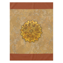 Runde Eiche verlässt Gruppe Tischdecke