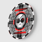 Runde Fernsehuhr Große Wanduhr (Winkel)