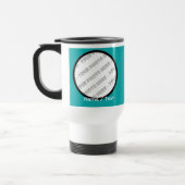 Runde Foto-u. Text-Reise-Tasse - schaffen Sie Ihre Reisebecher (Links)