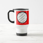 Runde Foto-u. Text-Reise-Tasse - schaffen Sie Ihre Reisebecher (Links)