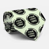 Runde für kundenspezifische Logos Krawatte (Gerollt)