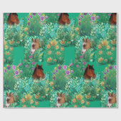 Runde Geschenkpapier (Flach)