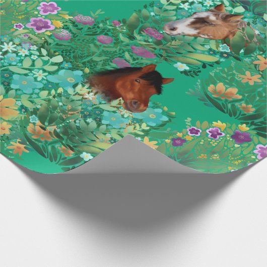 Runde Geschenkpapier (Ecke)