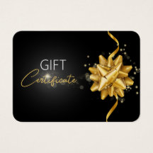 Runde Gold Bow Klasse Luminous Elegantes schwarzes