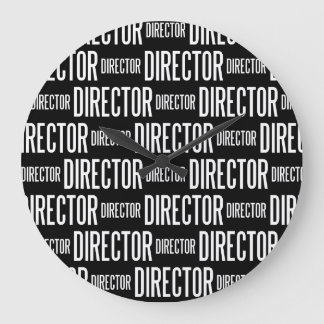 Runde große Uhr Direktors