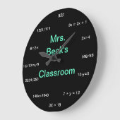 Runde (große) Wandklemme Große Wanduhr (Winkel)