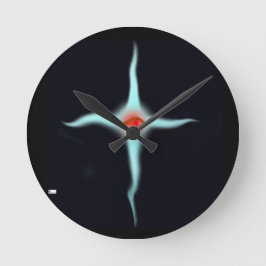 Runde GStuller Rock Runde Wanduhr