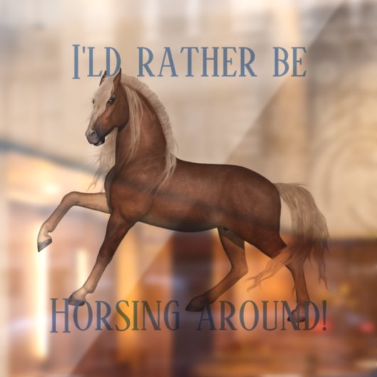 Runde (heller Hintergrund) Fensteraufkleber (Blatt 2)