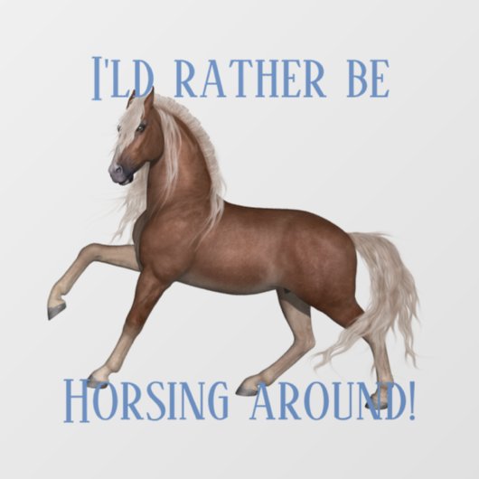 Runde (heller Hintergrund) Fensteraufkleber (Blatt)