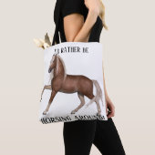 Runde (heller Hintergrund) Tasche (Von Nahem)